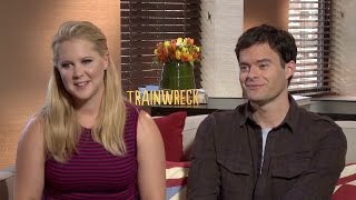 Amy Schumer amp Bill Hader  Trainwreck Interview HD [upl. by Vannie332]