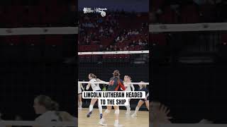 No 1 Lincoln Lutheran defeats Norfolk Catholic and will advance to the class C2 championship [upl. by Ahsinna]