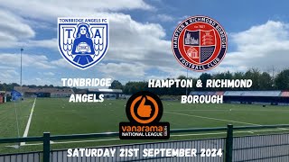 LATE PENALTY SAVES US  Tonbridge Angels 22 Hampton amp Richmond Borough 21092024 [upl. by Cupo213]