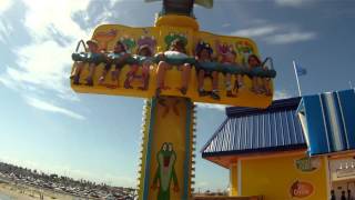 Frog Hopper Pleasure Pier HD [upl. by Atilef]