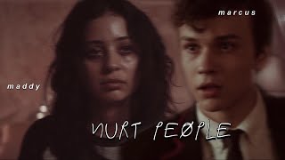 ❖ HURT PEOPLE  maddy PEREZ amp marcus LOPEZ ᶜʳᵒˢˢᵒᵛᵉʳ [upl. by Notlim]