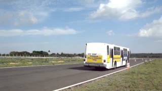 SESTSENAT Escola de novos motorista de ônibus prático baliza e estacionamento [upl. by Meehyrb832]