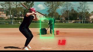 PowerNet Corbin Carroll Launch Flite Pitching Machine With Breaking Ball Bracket [upl. by Althee]