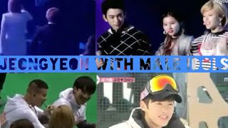 Jeongyeon with male idols compilation [upl. by Picardi]