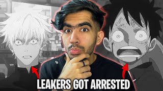 JJK amp One Piece Leakers GOT ARRESTED 💀 Daddy Vyuk [upl. by Annaohj]