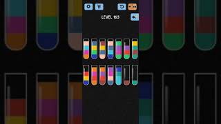 Water Color Sort Level 163 Walkthrough Solution iOSAndroid [upl. by Aytnahs]