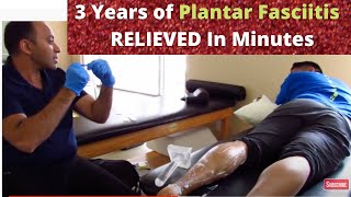 3 Years of  Plantar Fasciitis  RELIEVED in Minutes REAL RESULTS [upl. by Azenav237]