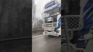 truckspotting scania Happaranda happarandafjärrtransporter scaniapower [upl. by Nahama]