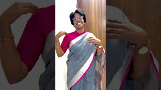 Try this for linen saree shortstamil sareeshoppingonlinetamil [upl. by Elodie]