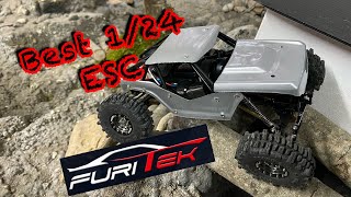 Best SCX24 ESC Brushless or brushed Yes it’s that good Telemetry and all [upl. by Worrell]