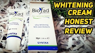 Skin Lightening System  BIOFAD Cream Review  Ultra Whitening AntiOxidant [upl. by Acemaj900]