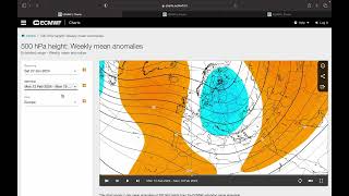 LongRange Forecast Colder and Drier Second Half of February  28012024 [upl. by Ayanad76]