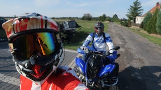 QUAD TO DOBRA RZECZ  ULICZNY WIEJSKI VLOG  KASK Z 24MX [upl. by Ikey388]