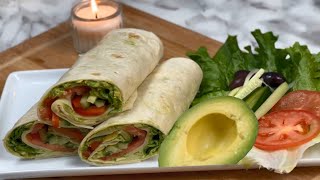 Healthy Delicious and EasytoMake Wrap in only 4 Minutes Worth a Taste [upl. by Flora806]