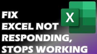 Solved Excel not responding hangs freezes or stops working in Windows 11 [upl. by Bleier624]