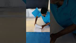 How to make bathroom towel foldingtowel artRB LOVEviralshortvideo [upl. by Dieterich210]