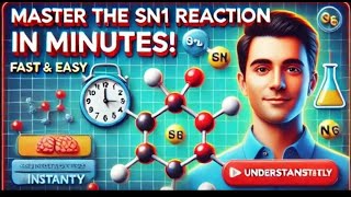 SN1 reaction  Organic chemistry  BPharm  IITJEE  IITJAM  NEET  Chemistry online tutor [upl. by Cissej]