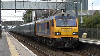 Very rare Caledonian Sleeper running during the daytime and my birthday special [upl. by Krug]