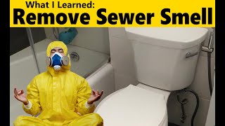 How to Get Rid of Sewer Smell or Bad Smell in Your Bathroom [upl. by Kadner938]