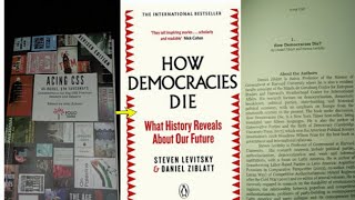 How democracies die Full Book explained in 4 pagesLine by line explanation in Urduhindi essay [upl. by Nulubez]