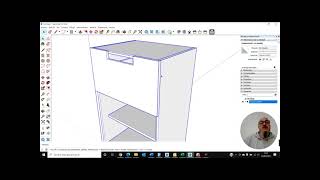 Despiece de mueble con sketchup y OpenCutlist [upl. by Hyacinth221]