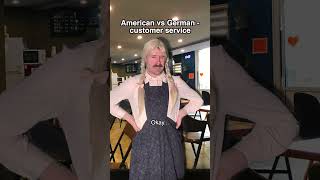 American vs German  customer service comedy funny german usa customerservice [upl. by Ellezaj]