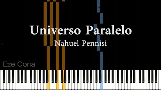 Universo Paralelo  Nahuel Pennisi  Partitura midi mp3 [upl. by Irneh]