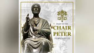 CATHOLIC MEDITATION THURSDAY  22 FEBRUARY 2024 FEAST THE CHAIR OF ST PETER APOSTLE [upl. by Aielam]