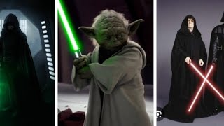 Epic Battle Luke vs Yoda vs Palps vs Vader 1v1v1v1 who will win [upl. by Sessylu]