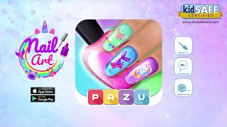 Nail Art Best Nail Salon Game  💅 Beautiful Nail Design 💅  Official Trailer [upl. by Saihtam]