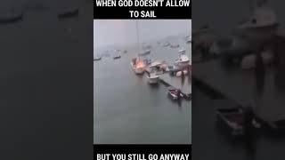 Sailing Fail  Thunder strike [upl. by Sukramal]