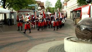 Gildefest Wildeshausen Wecken durch das Tambourkorps am Dienstag [upl. by Ahk]