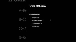 Guess the right option in commentsvocabularybuilding motivation wordoftheday wordpower [upl. by Lenci863]