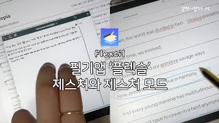 안드로이드 필기앱 플렉슬 제스처 알아보기🔎 [upl. by Copland]