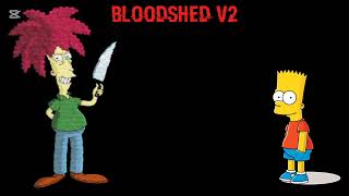 FNF anarchy at springfiled  Bloodshed V2  concept teaser  chapter 1 song 2  PEAK V2 [upl. by Lumbye606]