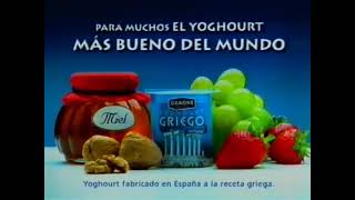 Yoghourt Griego Miel Anuncio de Danone [upl. by Garrot]