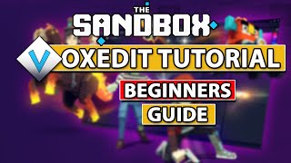 Learning VoxEdit  Tutorial on the Basics [upl. by Ameerahs]