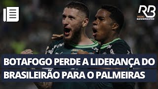 PALMEIRAS vence o INTERNACIONAL e assume a liderança do BRASILEIRÃO [upl. by Notxed]