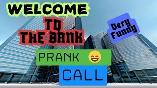 Welcome to the bank prank call funny prankcalls viral trending video [upl. by Camellia]