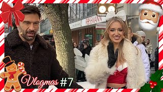 VLOGMAS 7  SPOTKAŁAM CAROLINE DERPIEŃSKI💸 DEBIUT MAGDY W TV [upl. by Ulrich]