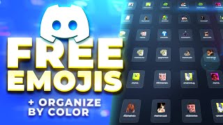 Discord Tutorial Free Emojis and How to Organize Them [upl. by Neils843]