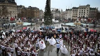 Moises Castillo Ocaña Trafalgar Square Inglaterra parte 2 [upl. by Ynes]