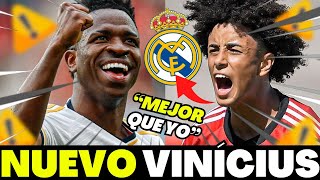 🚨BOMBAZO🚨 ¡EL REAL MADRID ENCUENTRA AL JUGADOR QUE ES 3 VECES MEJOR QUE VINÍCIUS [upl. by Percival]