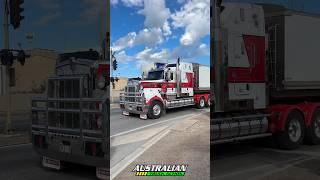 Kenworth T909 grain truck taking off [upl. by Tenaej]