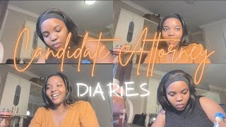 CANDIDATE ATTORNEY DIARIES  WRITE AN EXAM WITH ME storytime lawstudentvlog lawdegree lawvlog [upl. by Idnac397]