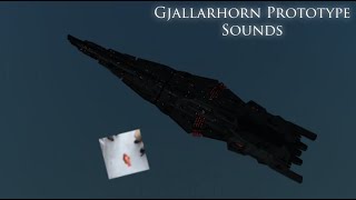 Gjallarhorn Prototype Sounds  Project Stardust [upl. by Imot]