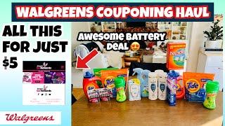 WALGREENS COUPONING HAUL Great deals this week Learn Walgreens Couponing [upl. by Aronson]