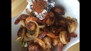 Choukouya Crevettes  Shrimp Suya [upl. by Burton]