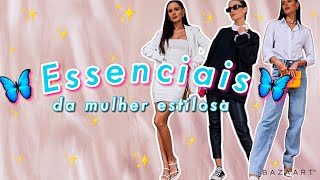 PEÇAS ESSENCIAIS 🦋  Ideias de looks para montar um guardaroupa estiloso [upl. by Aynwad69]