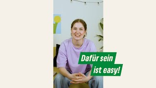 Dafür sein ist easy 🗳 [upl. by Anerres661]